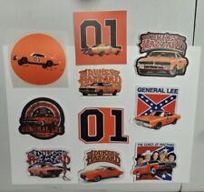 Dukes Of Hazzard STICKERS VARIETY 10 PACK *WORLDWIDE 🌐SHIPPING*