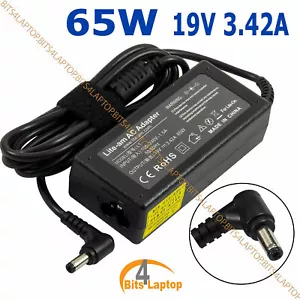 For Asus K53E K55A K56CA Series 65W Laptop Power Supply AC Adapter Charger PSU - Picture 1 of 6