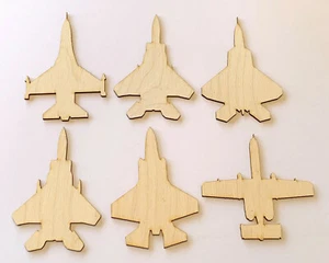 Wood Layout Templates - Fighter Jets Set - Picture 1 of 1
