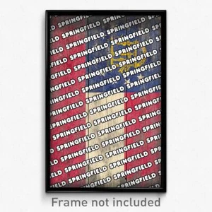 Springfield Georgia Poster (GA City Souvenir 11x17 Stadtdruck) - Bild 1 von 1