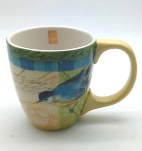 2009 Lang Birds in Watercolour Ceramic Curved Mug Artwork by Susan Winget - Picture 1 of 9