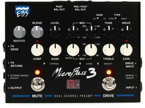 EBS MicroBass 3 2-channel Preamp - Picture 1 of 7