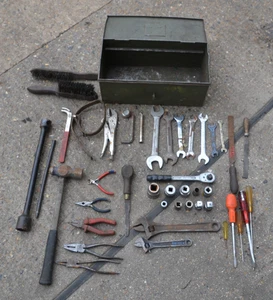 Kit de herramientas del ejército militar británico - Imagen 1 de 9