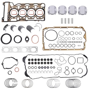 Engine Overhaul Gaskets Pistons Kit for BMW 120i 318i 320i 520i N46B20 2.0 L4 - Picture 1 of 11