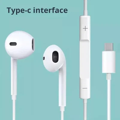 Samsung Type-C Headphones Headset EarBuds Earphones For Galaxy S22+ Note10+ - Image 1 of 4