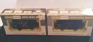 Wrenn Railways W5057 Gunpowder Van Black x 2 - OO Gauge boxed - Picture 1 of 7