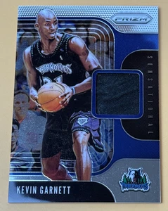 2019-20 Panini Prizm Sensational Swatches #SS-KGT Kevin Garnett Timberwolves - Picture 1 of 2