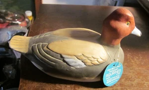 Westwood #73005 Porzellan handbemalt Rothaarige Ente Köder mit Etikett USA - Bild 1 von 2