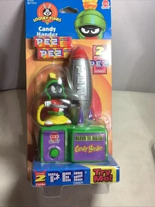 VTG RARE Marvin The Martian Battery Operated PEZ Dispenser 1998 (New Old Stock) - Picture 1 of 9