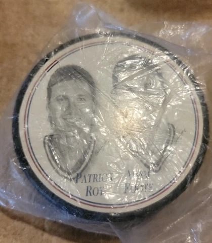 PATRICK ROY & ADAM FOOTE AWARD WINNERS Hockey Puck/ Burger King 1997 Cover