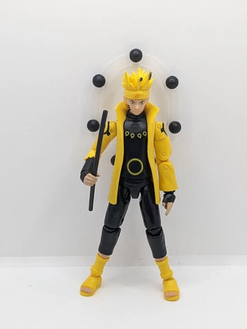 Bandai Anime Heroes Naruto Sage of Six Paths 6" Figure - Loose, Incomplete Cover