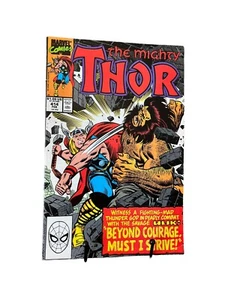 Cómic Thor 414 Marvel 1990 vs Savage Hulk Mighty Thor Edad de Bronce de colección - Imagen 1 de 7