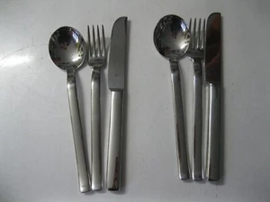 WMF Conform cubiertos 6 piezas para 2 personas Cromargan cuchillo, tenedor, cuchara - Imagen 1 de 2