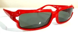Handmade ALAIN MIKLI A0488 V1 Red Sunglasses - Picture 1 of 10