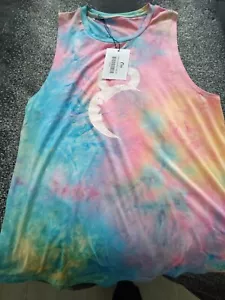NEW Zyia hendrix kettle moon tie dye tank XL - Picture 1 of 4