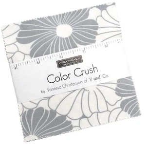 Color Crush Charm Pack by V and Co. for Moda Fabrics - Picture 1 of 3