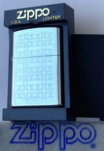 ZIPPO PREVIOUSLY COLLECTED Not Used Zi Lighter FLAME Repeat  2004 Reverse - Picture 1 of 5