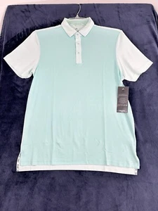 New Head Golf Polo Large Men’s Shirt Light Blue UV Protection Cooling Easy Care - Picture 1 of 5
