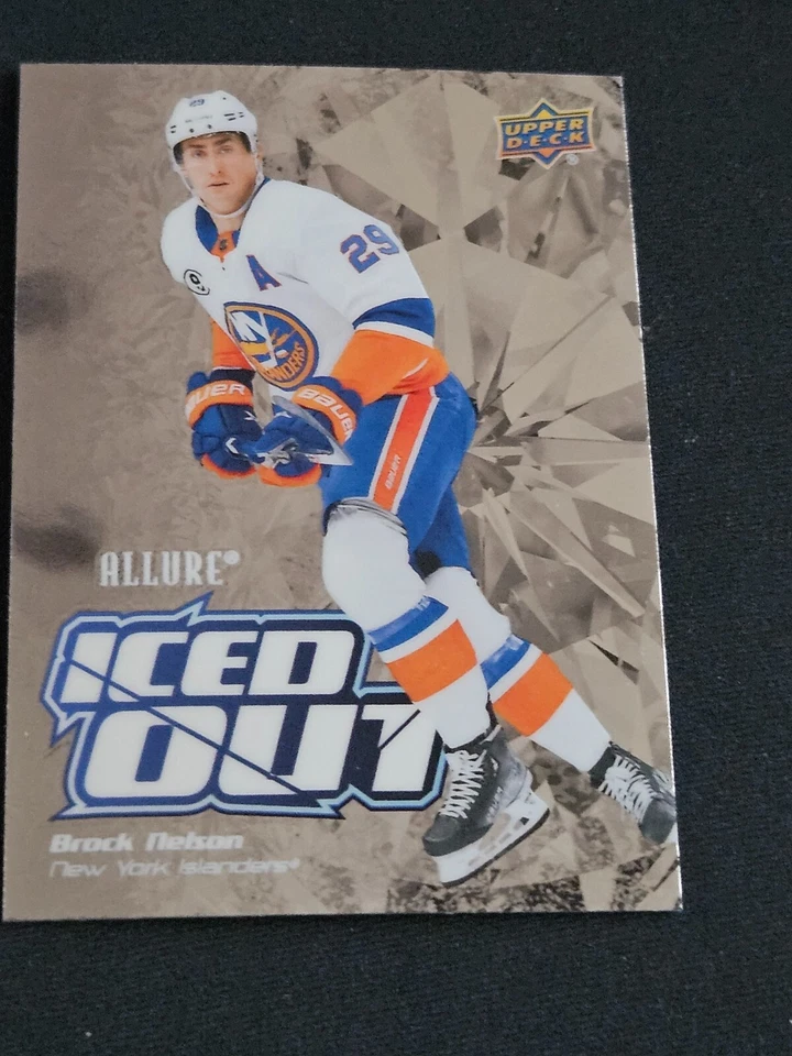 2022-23 Upper Deck Allure BROCK NELSON IO-22 Iced Out Insert - Image 1 of 1