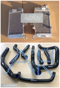 Alloy Radiator + Hoses for Africa Twin 750 HONDA XRV750 XRV 750 AFRICA TWIN RD07 - Picture 1 of 10