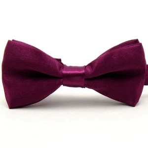 Kids Boy Child Solid Candy Color Pre-tied Bow Tie School Party Bowties TSBWT0043 - Picture 1 of 23