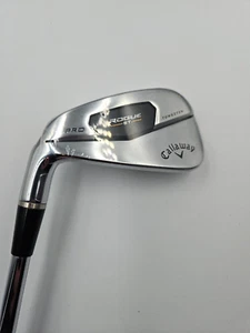 LEFT HANDED Demo Callaway Rogue ST Pro 7 Iron, Regular Steel Shaft, +1/2" - Picture 1 of 9
