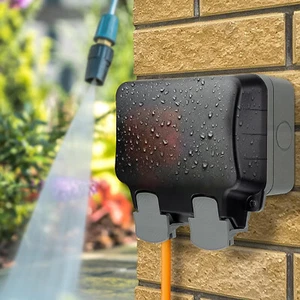 BG Electrical WP22, 2-fach, IP65 13A zweipolig geschaltete Außensteckdose - Bild 1 von 5