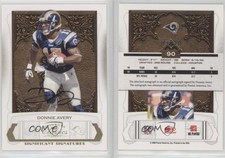 2009 Donruss Classics Significant Signatures Gold /20 Donnie Avery #90 Auto