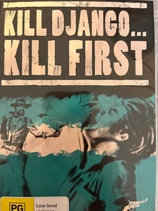 KILL DJANGO KILL FIRST DVD 1971 Sergio Garrone Giacomo Rossi Stuart AS NEW! - Picture 1 of 2
