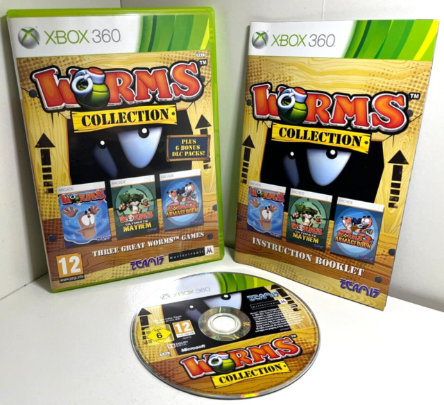 Jogo Worms Collection - Xbox 360