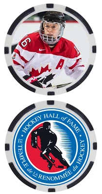 JAYNA HEFFORD - HOCKEY HALL OF FAMER - COLLECTIBLE POKER CHIP - Image 1 of 2