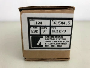 Architectural Control Systems 1104 Concealed Connection Hinge ACSI -- NEW - Picture 1 of 5