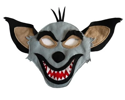 Halloween Mask Hyena Lion King book day Ed Shenzi Character Headress child adult - Image 1 of 3
