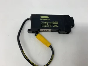 Banner Engineering D12DAB6FVQ 39546 D12 Series Glass Fiber Optic Sensor NPN/PNP - Picture 1 of 3