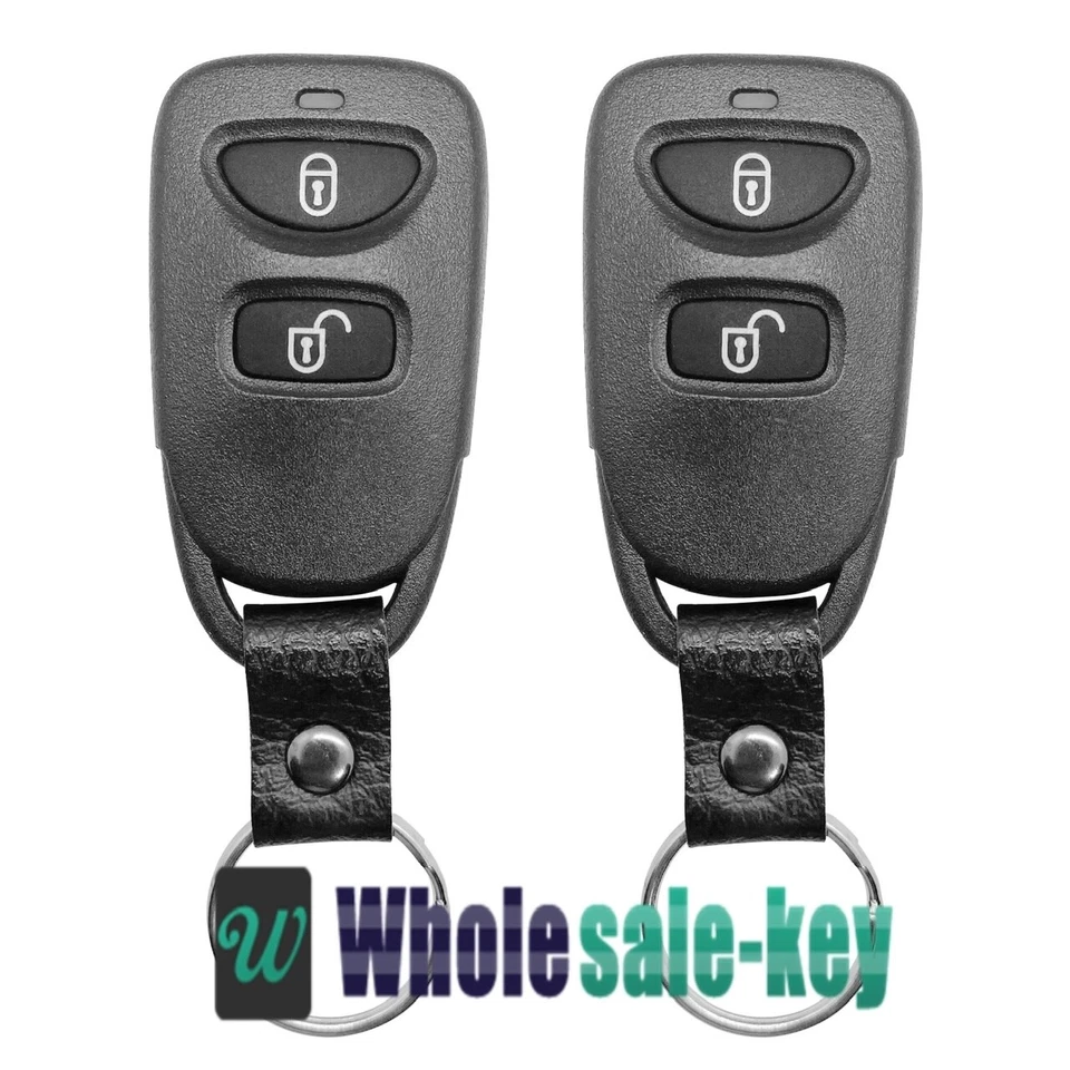 2 para 2006 2007 2008 2009 2010 2011 Kia Rio entrada sin llave mando a distancia coche llavero  Foto 1 de 1