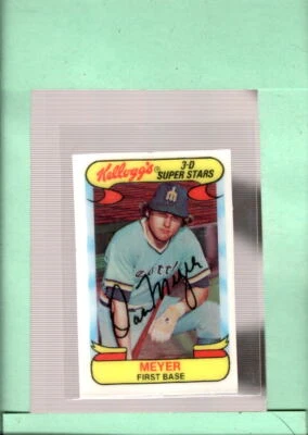 1978 Kellogg's #12 Dan Meyer NM-MT Mariners ID:53730 - Image 1 of 2