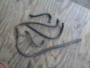 Volvo 240 Kjet Fuel Distributor fuel lines hoses with fittings Lot of 5  