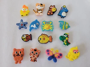 Crocs Jibbitz Sea Life/Animals Shoe Charms - Lot of 15 - Picture 1 of 7