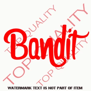 BANDIT DECAL STICKER SMOKEY AND THE BANDIT RETRO VINTAGE HOT ROD DECALS STICKRES - Bild 1 von 3