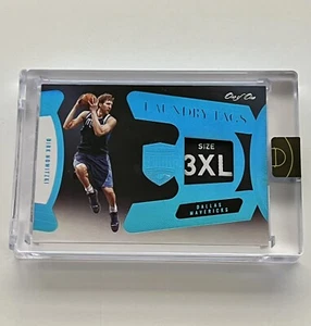 2021-22 Eminence Dirk Nowitzki Game Worn Patch LAUNDRY TAG #1/1! One of One! - Picture 1 of 2