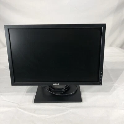 Dell 1909WF 19'' Inch LCD Monitor -With Power And VGA Cables. - Image 1 of 4