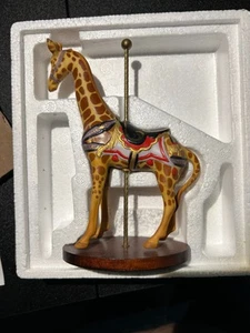 Treasury Carousel Art Circus Carnival Giraffe William Manns Franklin Mint 1988 - Picture 1 of 2