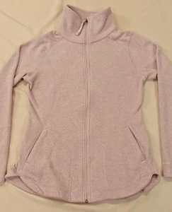 Eddie Bauer Jacket Womens XS Light Purple Fleece Pockets Outdoor Full Zip - Picture 1 of 11