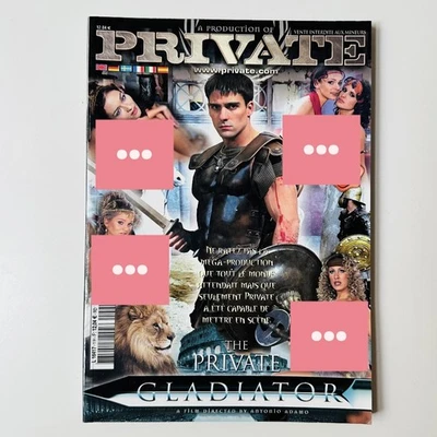 Private Gladiator Special Edition Nude Akt Sexy Vintage Zeitschrift Erotic - Bild 1 von 4