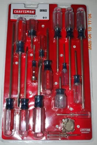 CRAFTSMAN 17 PIECES SCREWDRIVER SET# 31794 - Picture 1 of 2