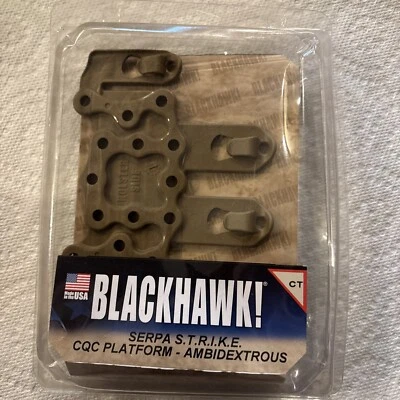NEW Blackhawk MOLLE HOLST SERPA Platform 38CL63CT Coyote Tan Strike Ambidextrous - Image 1 of 3