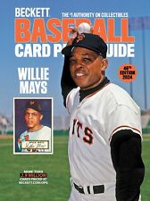 New 2024 Beckett BASEBALL CARD ANNUAL Price Guide 46th Edition with WILLIE MAYS