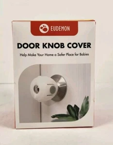 EUDEMON Confezione da 4 Copri Pomelli di Sicurezza per Porta Bambini (15C2) - Foto 1 di 3