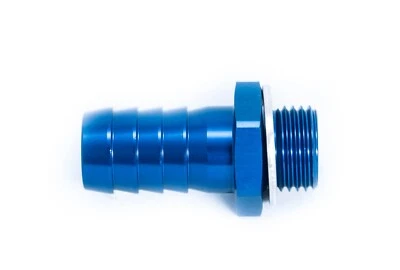 Raccordo/guscio tubo alluminio 16mm - M16x1,5 blu anodizzato - Immagine 1 di 3