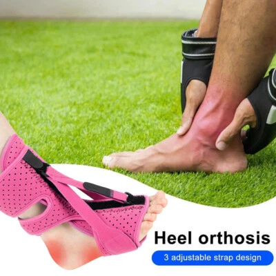Adjustable Plantar Fasciitis Night Splint Foot Drop Orthotic Brace Splints PR - Image 1 of 4